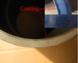 Cladding cylinder liner cross section