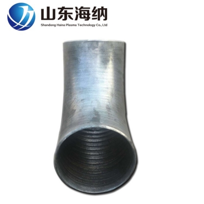 Plasma Cladding Strengthening of Elbow Inner Wall